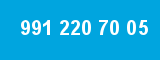 991 220 70 05 991 220 70 05